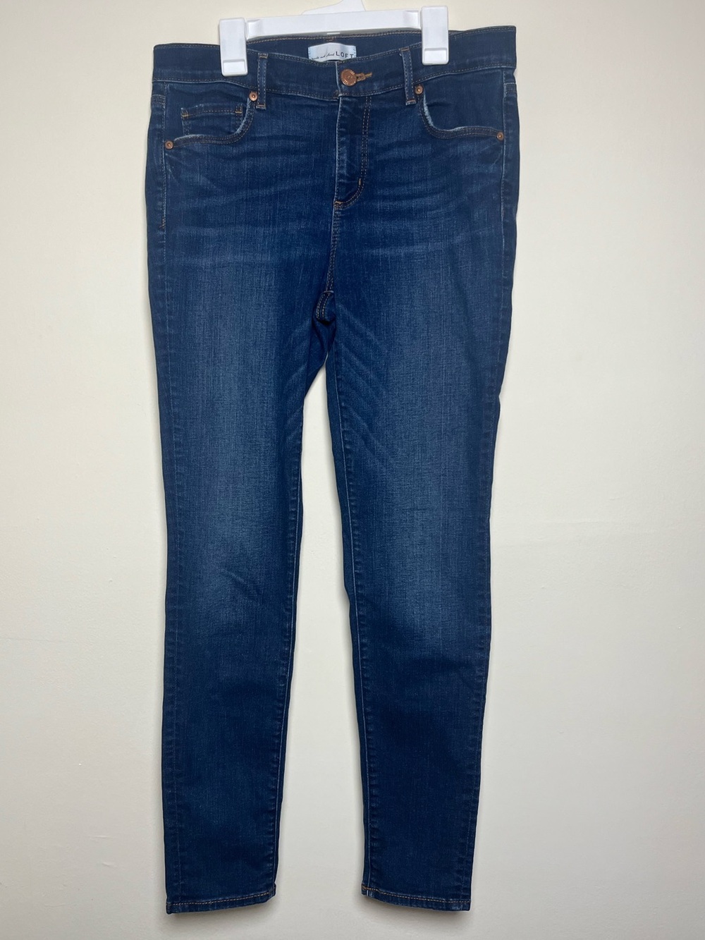Women's Ann Taylor Loft Cotton Modern Skinny Denim Jeans Size 8